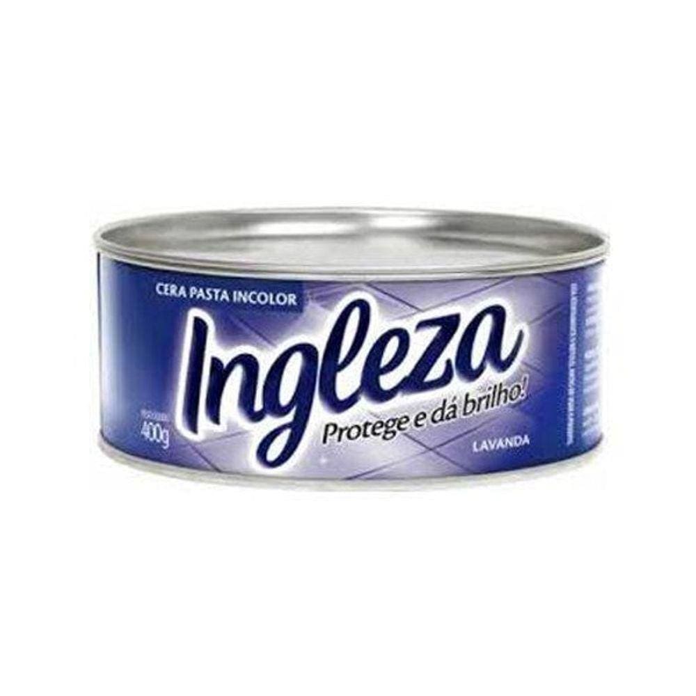 Cera Ingleza Em Pasta 400g Incolor