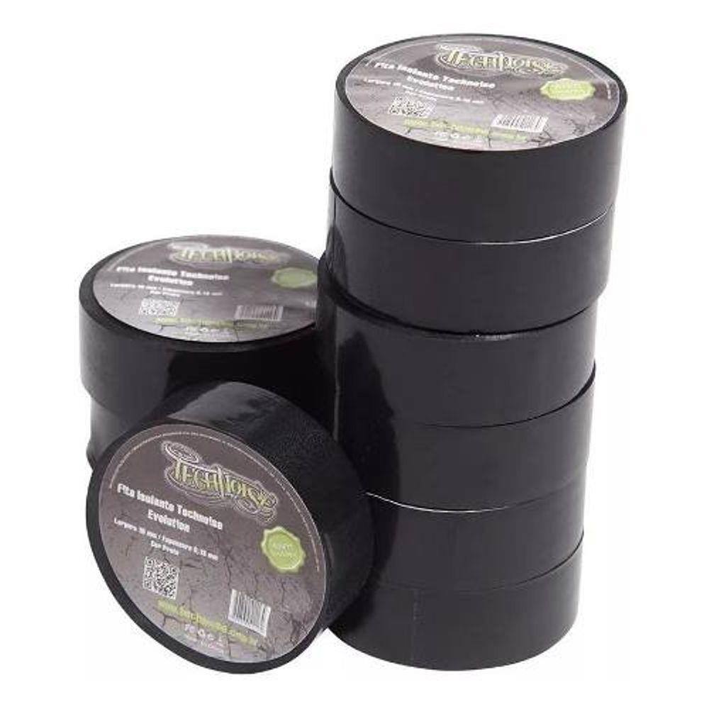 Fita Isolante Anti Chama Technoise 19mm X 10m C/ 10 Unids
