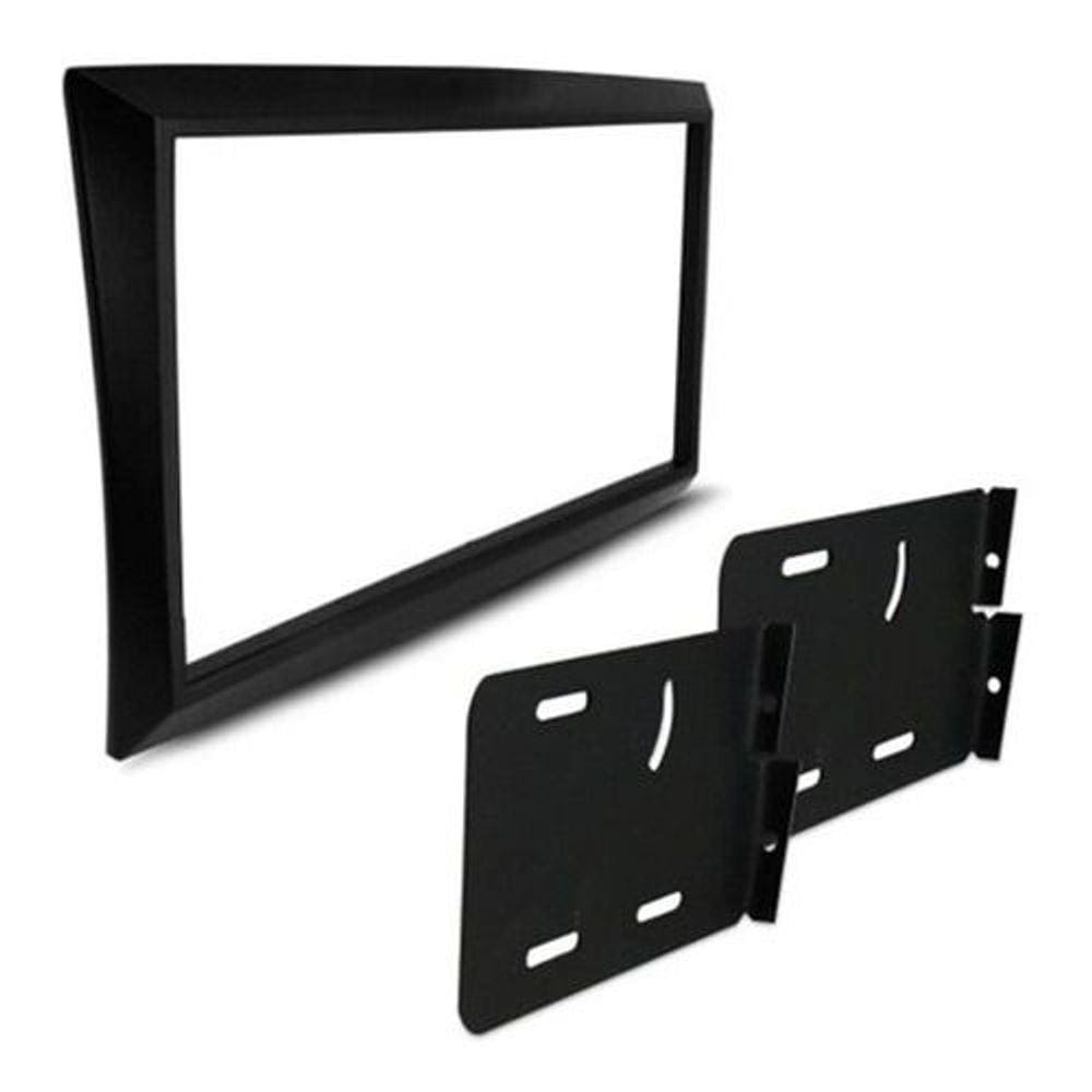 Moldura Painel 2Din Multimidia MP5 Megane Grand Tour - Preta