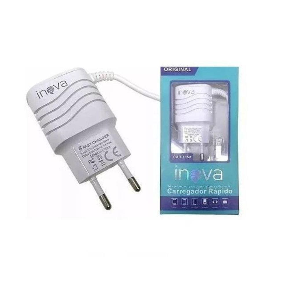 Carregador Rápido V8 3.1A Inova