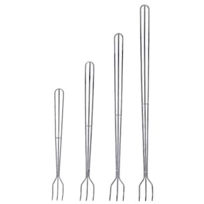 Garfo De Metal 3 Pontas para churrasco 60 Cm