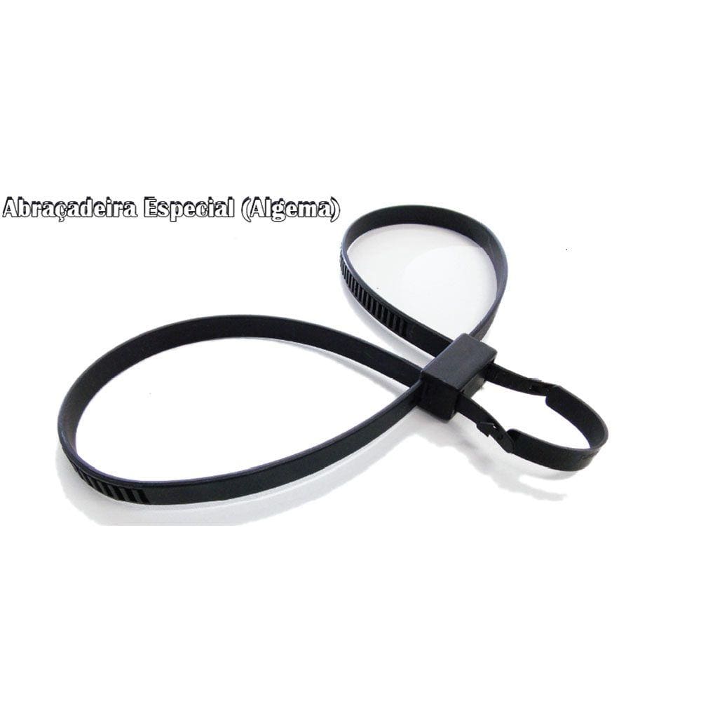 Abraçadeira Cabeça Dupla Algema Nylon Unid