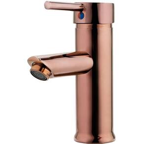 Torneira para Banheiro Prizi Misturador Monocomando Rose - KE-7092 Baixa