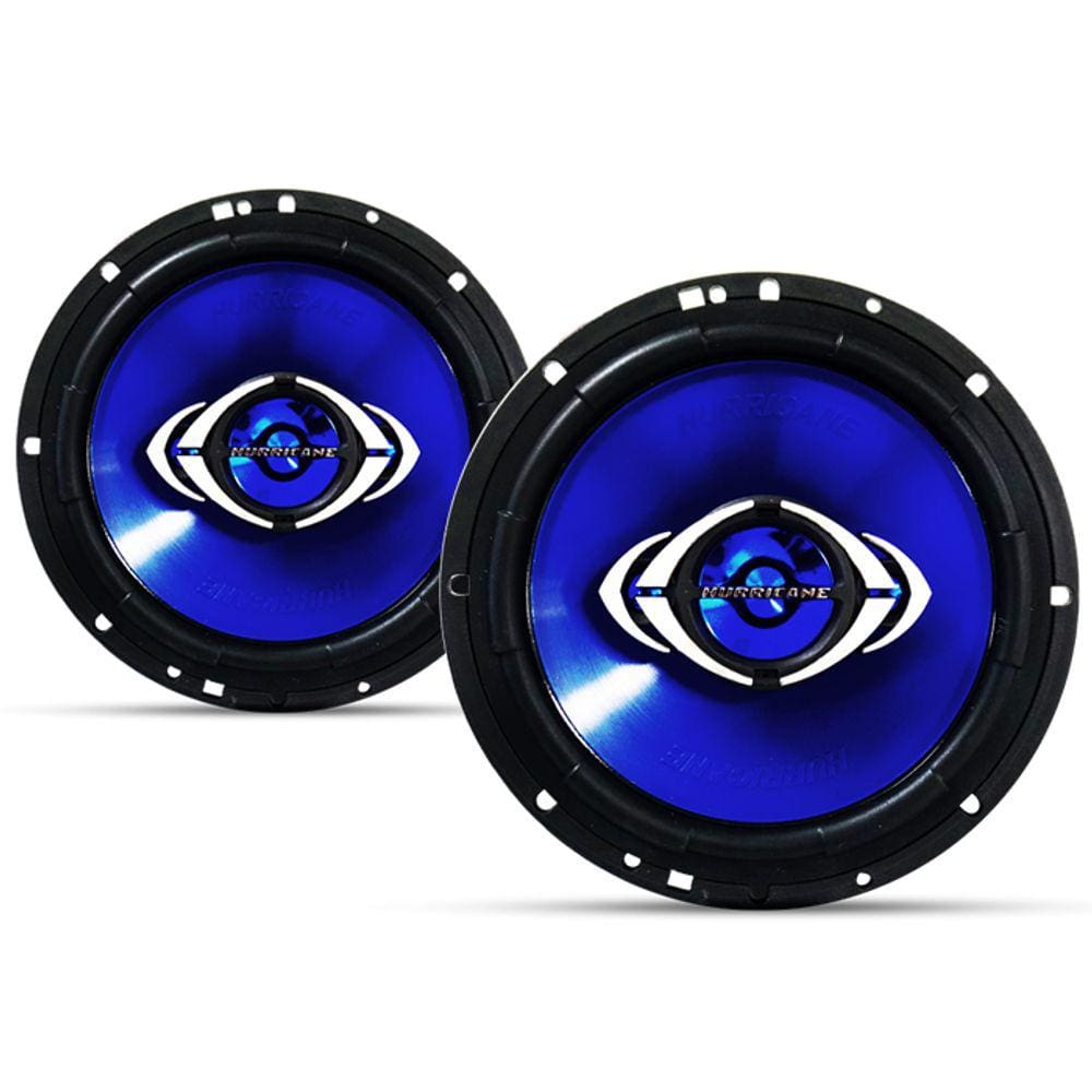 Kit Alto Falante Hurricane Quadriaxial CM6 6" Polegadas 130W