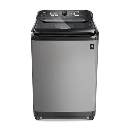 imagem-Máquina de Lavar Roupas 12Kg, Panasonic, NA-F120B1TA, Cesto Inox, Titânio - 220V