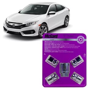 Jogo Porca Antifurto Roda Segredo Mcgard Honda Civic