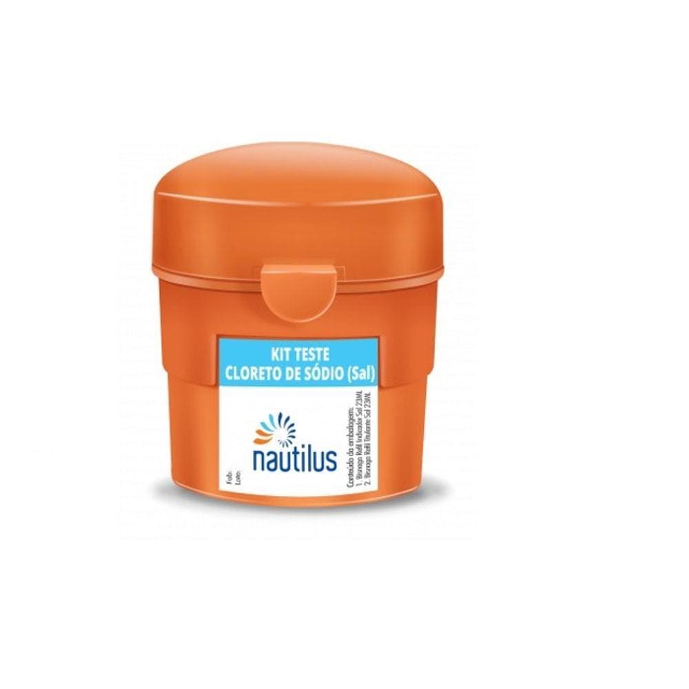 Kit Teste Analise Sal Nautilus para Piscinas