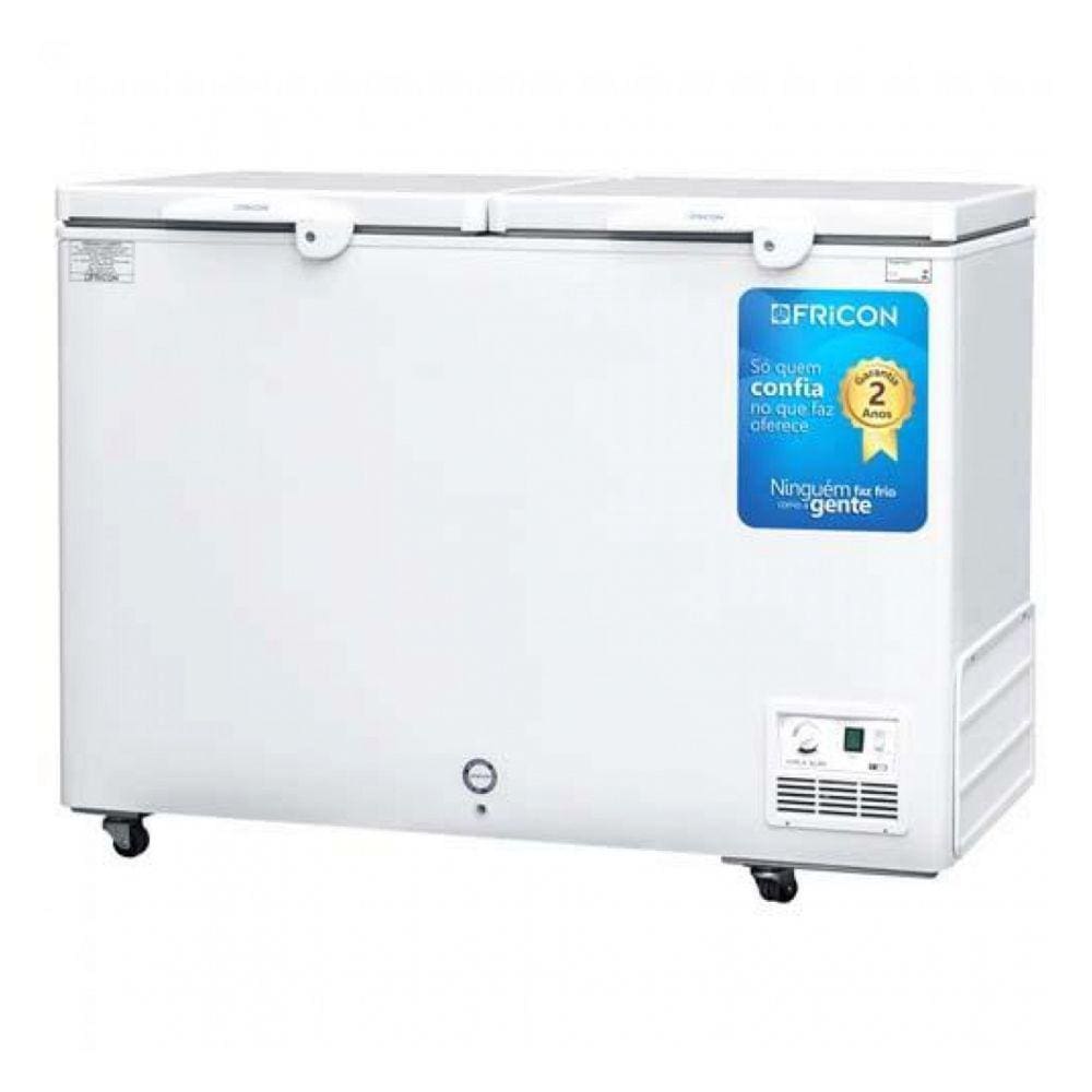 Freezer Horizontal Fricon 2 Portas Dupla Ação 411L HCED 411 C - 127V