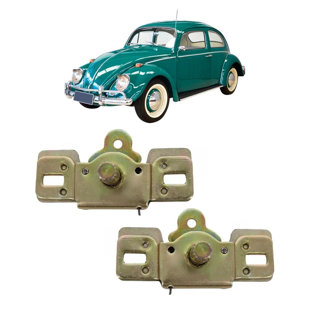 Par Fechadura Interna Comando Abertura Porta Fusca 59 A 1977