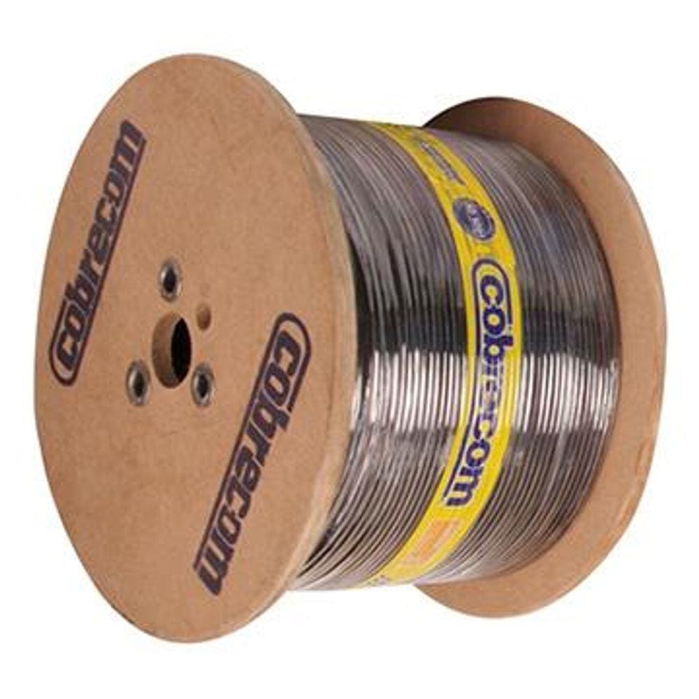 Cabo Cobrecom Antichama Flexível 750V 1.5mmx1400m Bobina Preto