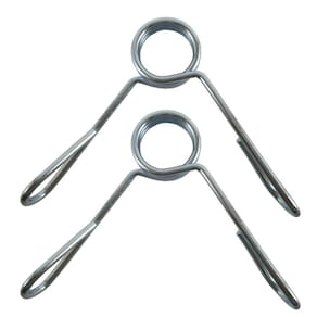 Presilha para barra musculação 3 voltas profissional - par