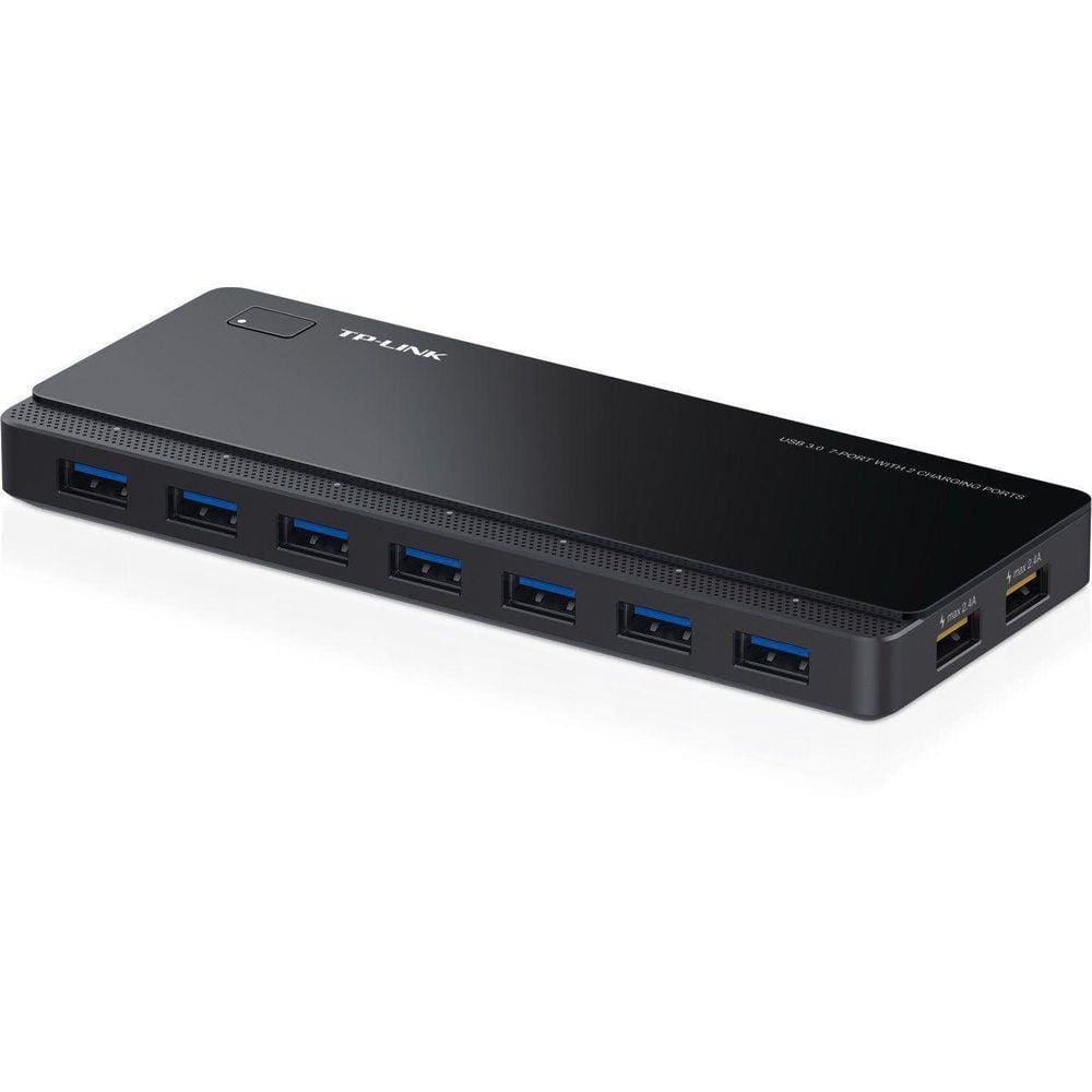 Hub Usb Tp-Link Uh720 Com 7 Portas Usb 3.0 Preto