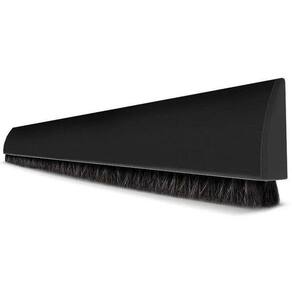 Veda Porta Adesivo Preto 100Cm (1 Metro) Comfort Door