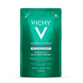 Normaderm Vichy Gel de Limpeza Profunda Facial Refil 240g