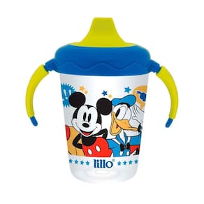 Copo Caneca De Treinamento Antivazamento Disney 207ml Lillo