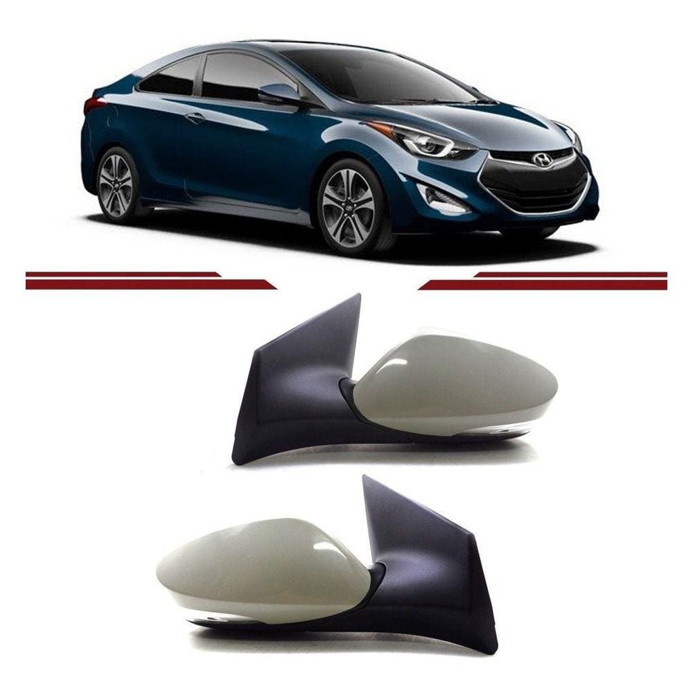 Par Retrovisor Elantra 2011 2012 2013 Aquecedor Pisca