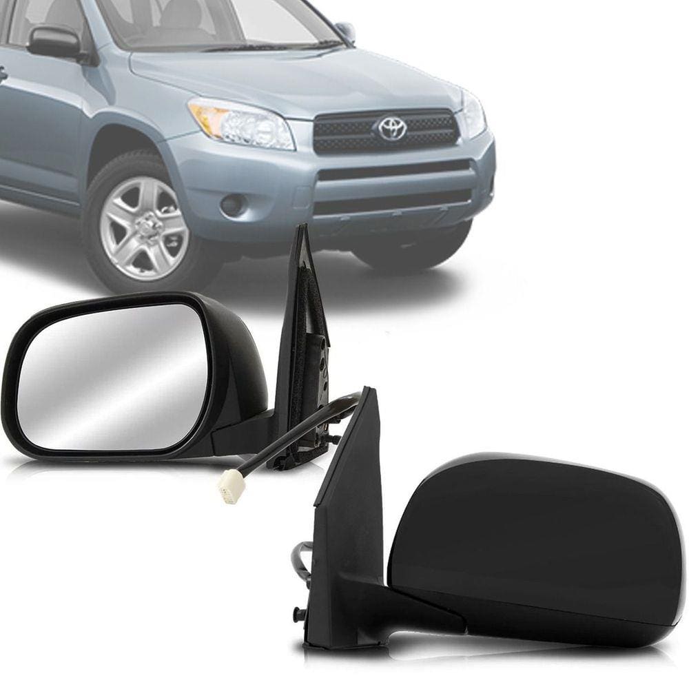 Par Retrovisor Retrátil Rav4 2006 2007 2008 Térmico
