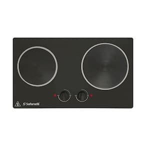 Fogão Elétrico Embutir Gourmet  2 Placas Safanelli Mesa Aço