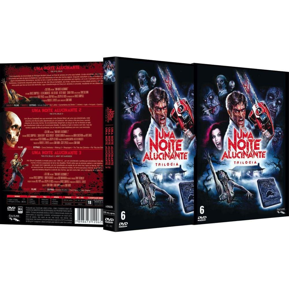DVD Uma Noite Alucinante - Trilogia