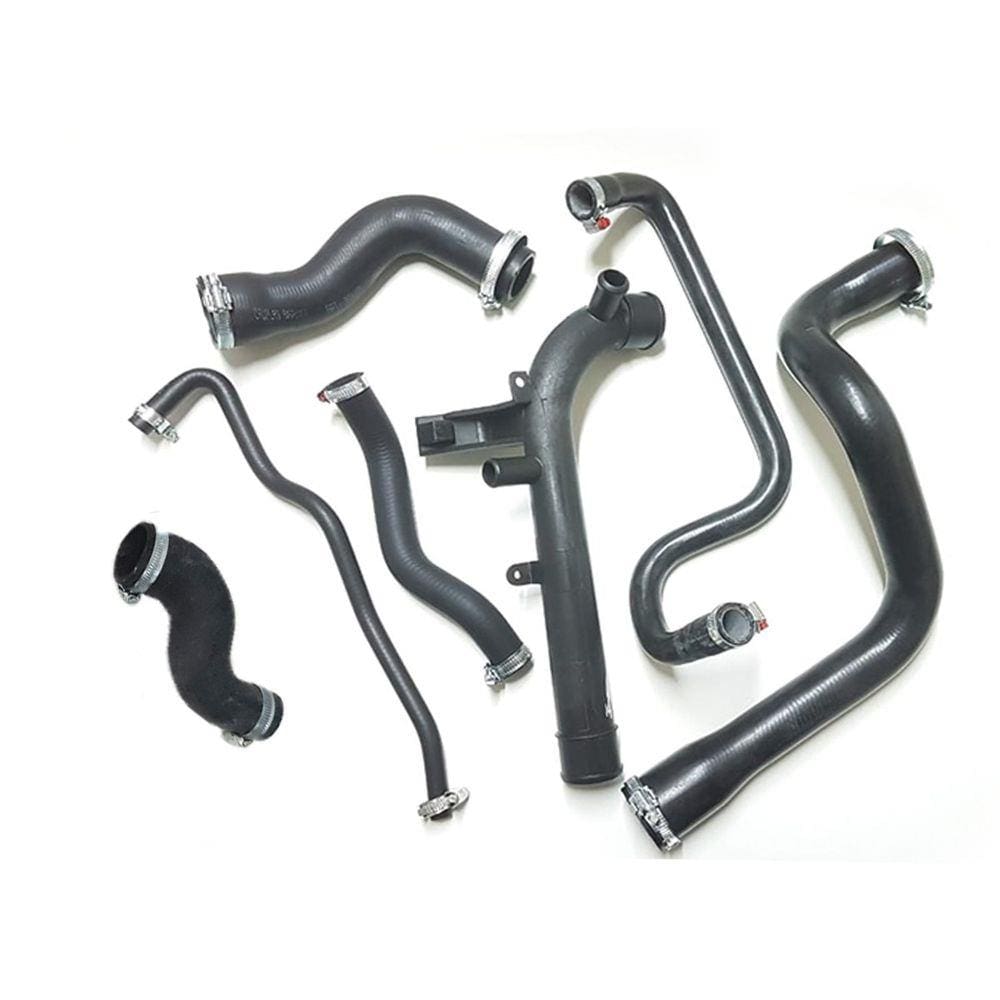 Kit Mangueiras Radiador Corsa 2002 A 2005 S/ Ar Quente + Abraçadeiras