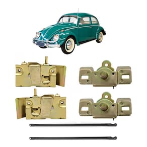Kit Fechadura Vareta Abertura Comando Porta Fusca 59 A 1977