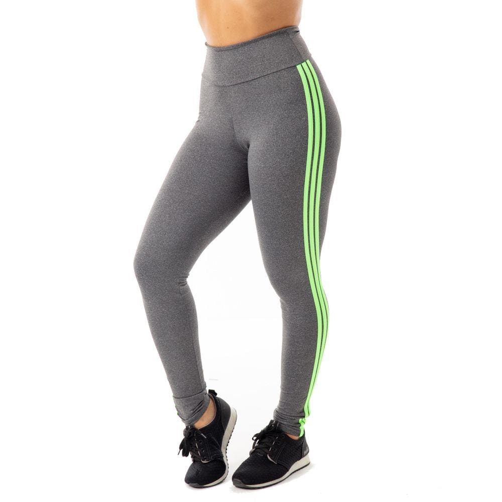 Calça Legging Listras Laterais Cós Duplo | Selena 1825