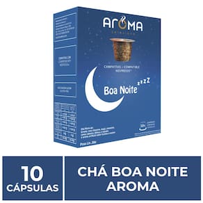 10 Cápsulas Para Máquina Nespresso, Chá Boa Noite, Aroma