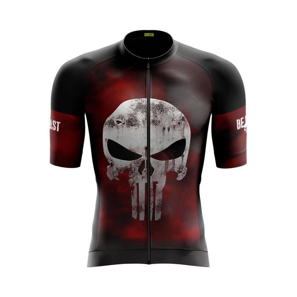 camisa de ciclismo justiceiro