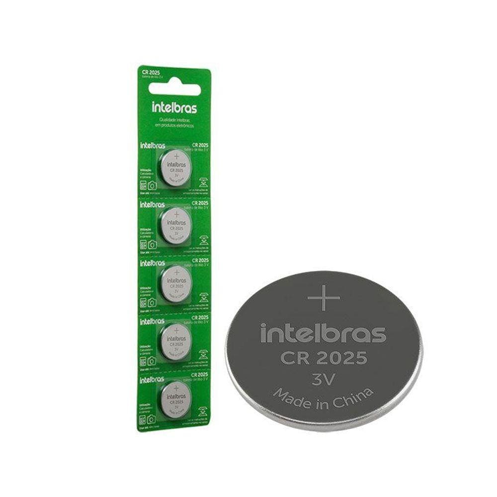 Bateria Pilha Litio 3V Intelbras 4860001 CR2025 3V 160MAH NAO-RECARREGAVEL