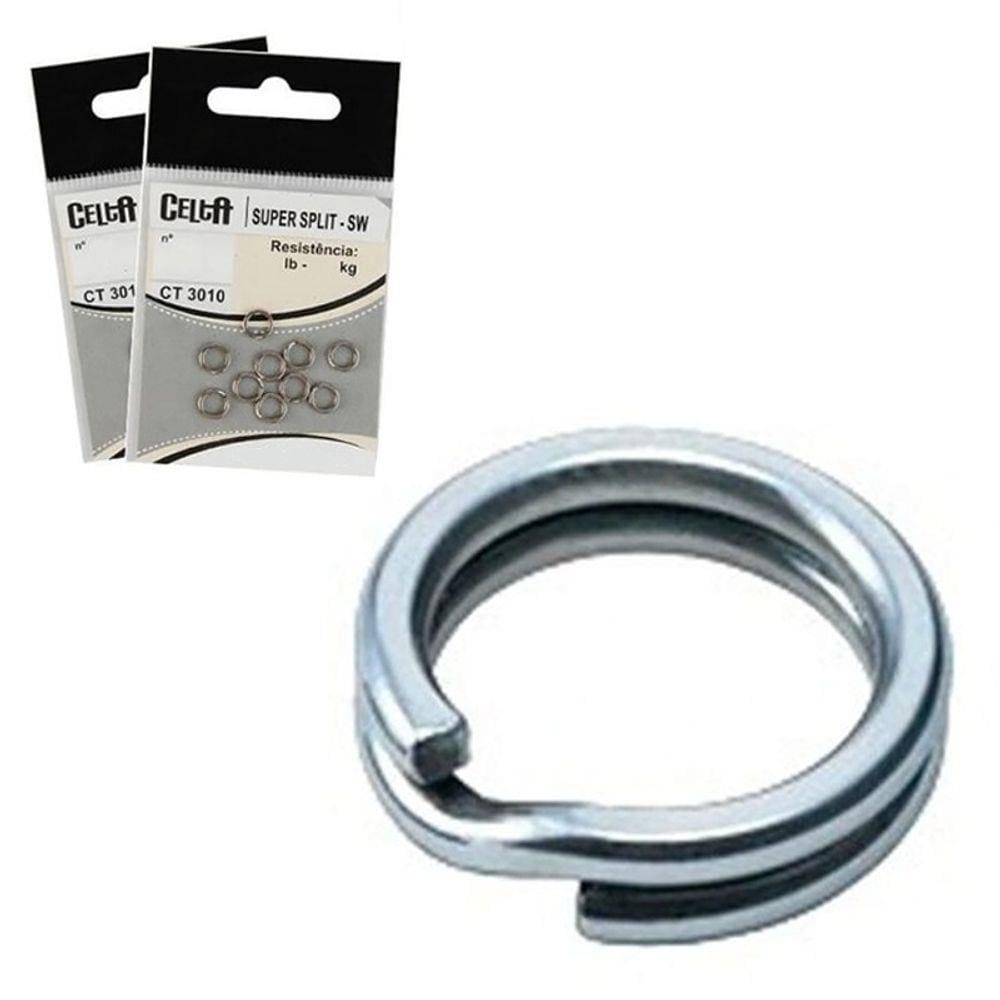 Argola Celta Super Split SW Nickel CT3010 