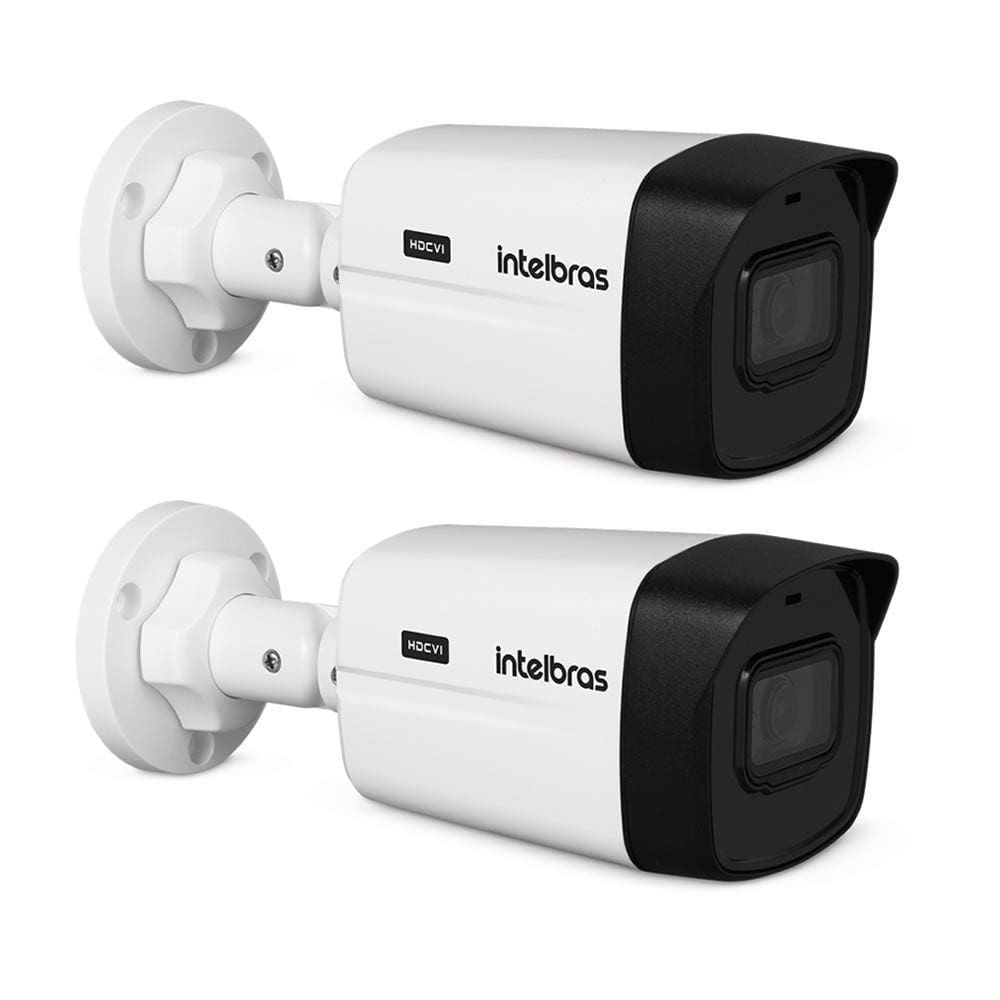 Kit 2 Câmeras HDCVI 4K 8 Megapixel 2.8mm 30m VHD 5830 B 4K Intelbras