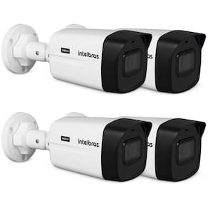Kit 4 Câmeras HDCVI 4K 8 Megapixel 2.8mm 30m VHD 5830 B 4K Intelbras