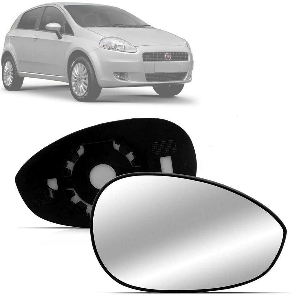 Lente Base Retrovisor Punto 2007 2008 2009 2010 2011 2012 2013 Convexo