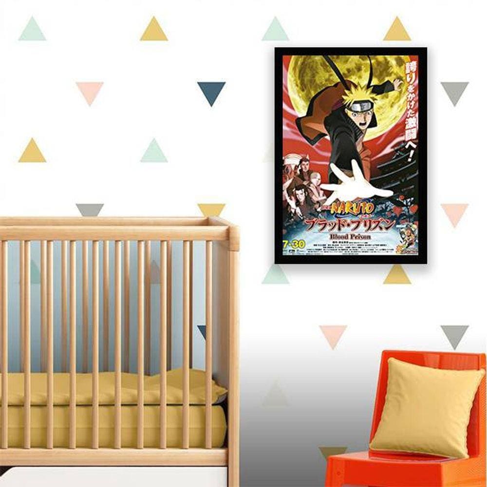 Quadro Decorativo Poster Naruto