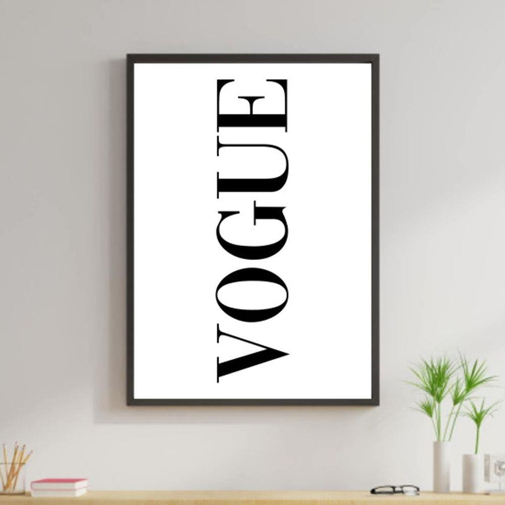Quadro Decorativo Vogue