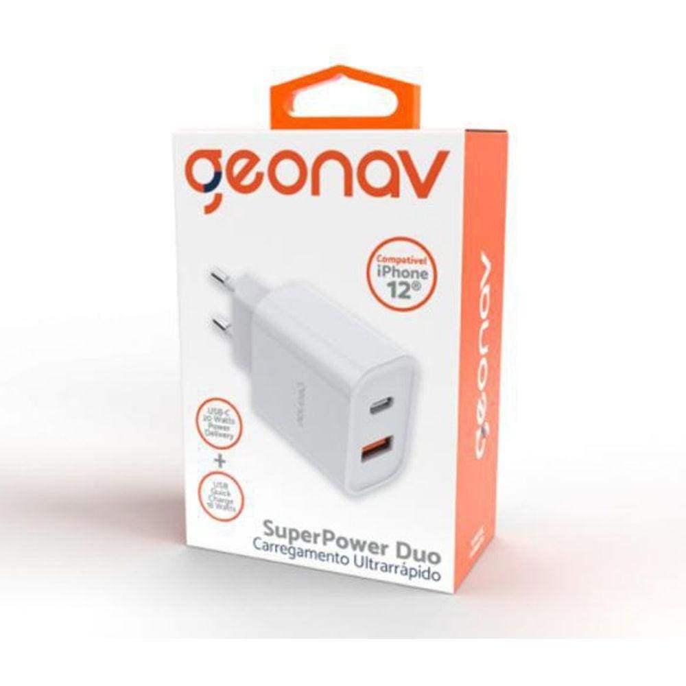 Carregador Ultrarrápido Pd 20W Quick Charge 18W Ch20Pdqc