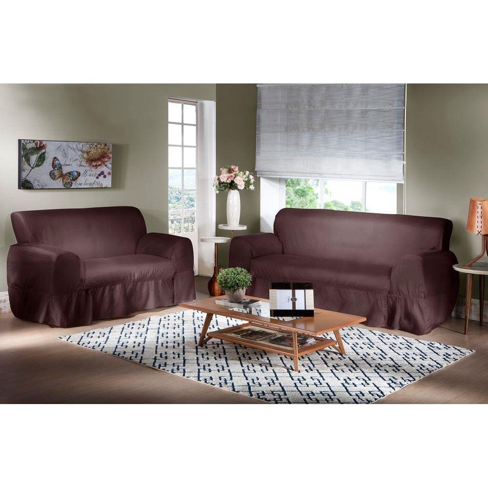 Capa Para Sofá Grossa em Gorgurinho 2 e 3 Lugares Ágatha