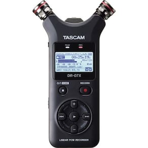 Gravador De Audio Digital Tascam Dr-07x