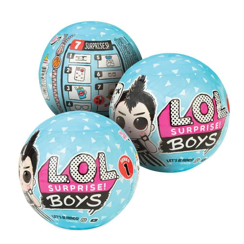 Boneco Lol - Boys Surprise - Kit 3 Pcs