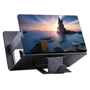Lupa Ampliadora Tela De Celular 3D Universal Preto