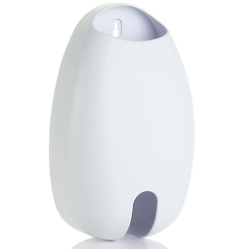 Dispenser Para Sacolas Plástica Puxa Saco Plástico de Parede Branco