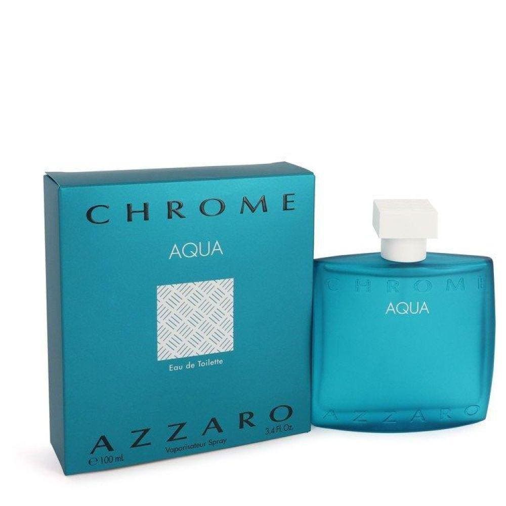 Col. Masculina Chrome Aqua Azzaro 100 Ml Eau De Toilette