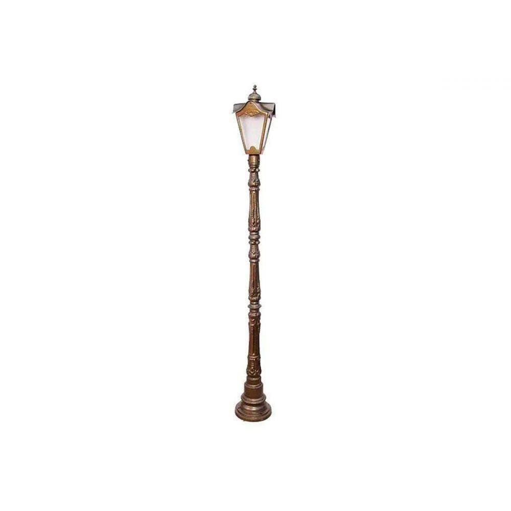 Poste Colonial Genebra para Jardim de Alumínio 1,97m