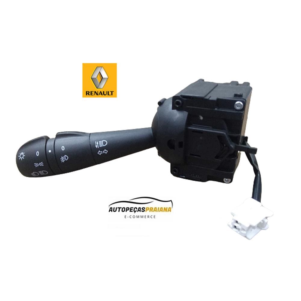 Chave de Seta Com Farol Milha Renault Sandero Logan Duster Oroch 2014/2018