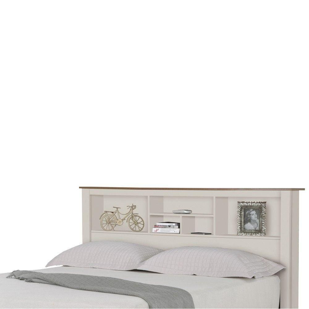 Cabeceira Para Cama De Casal Cuba Off White Gran Belo