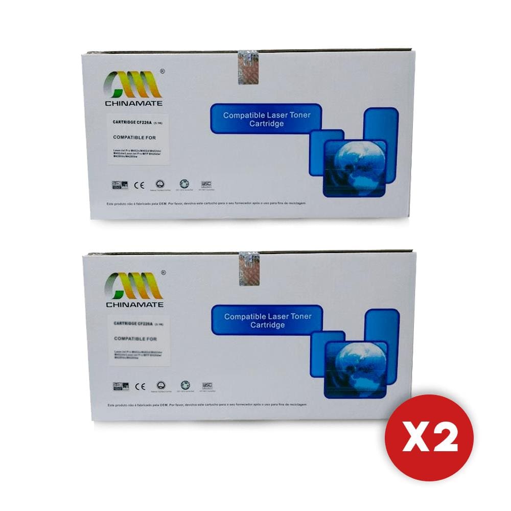 2x Tambor de imagem Cf219a Cf219 M102w M130 C/ Chip Chinamate