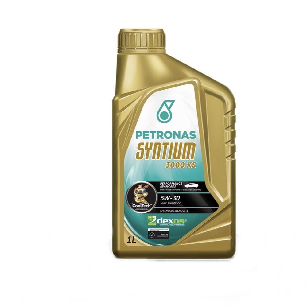 Oleo De Motor 5w30 Petronas Syntium 3000 Xs Sintético 1lt