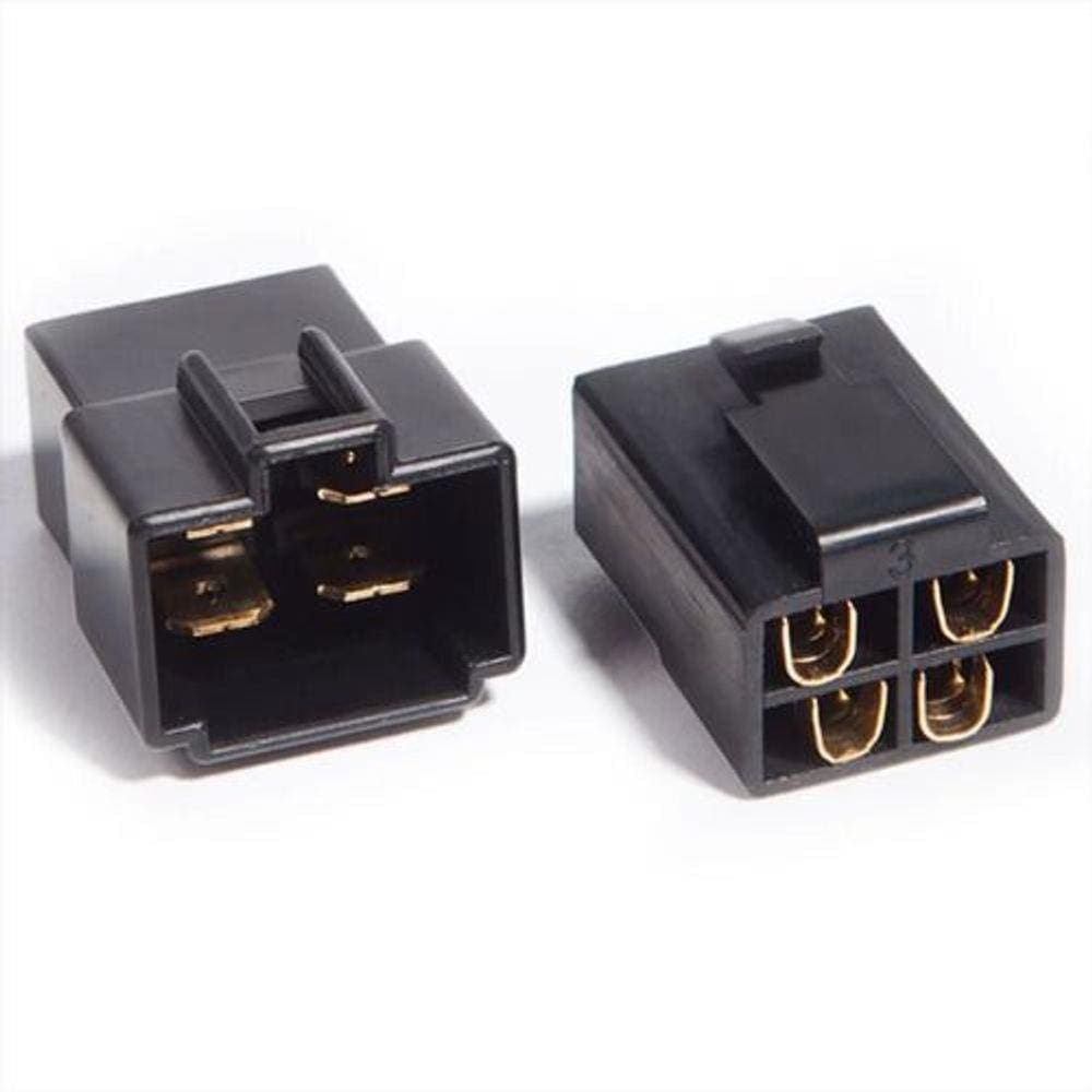 Kit Terminal Conector 4 Vias Com Trava Pacote C/ 50 Kits