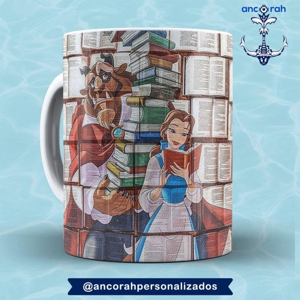 Caneca - Livros da Bela
