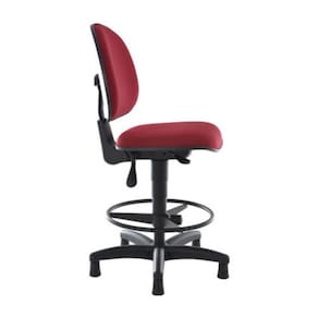 Cadeira Executiva Base Caixa com Back System Office Vermelho